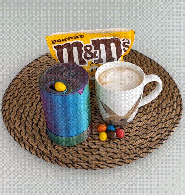 M&M's  Dispenser - The Snack‑Swipe Experience
