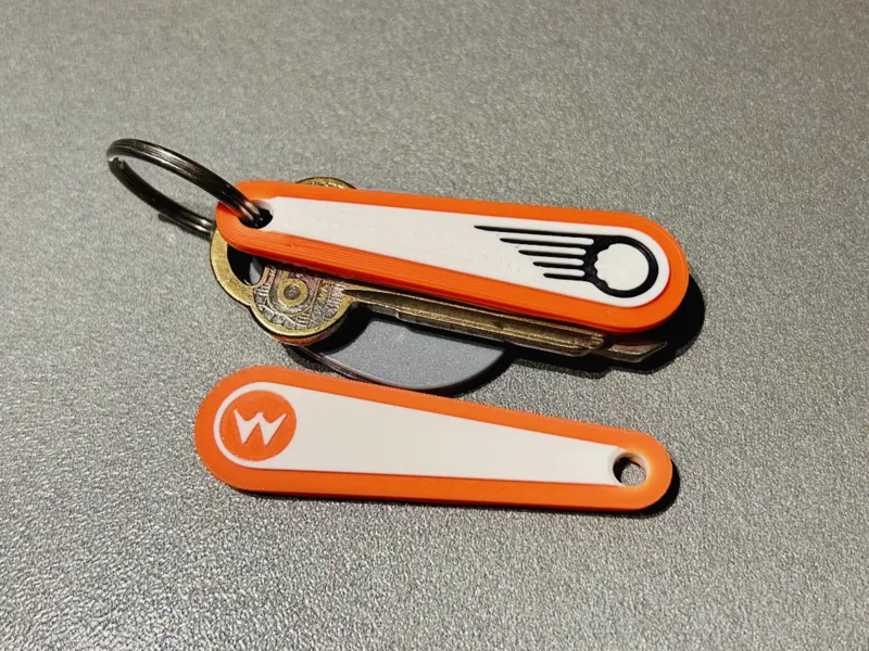 Pinball Keychain Flipper Bat