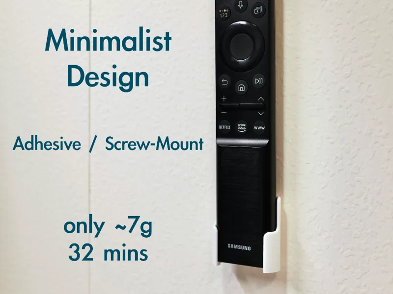 Samsung TV Remote Wall Mount Holder