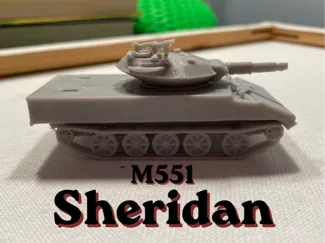 Sheridan/m551 : American Light Tank