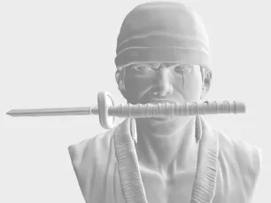 roronoa zoro statue from one piece