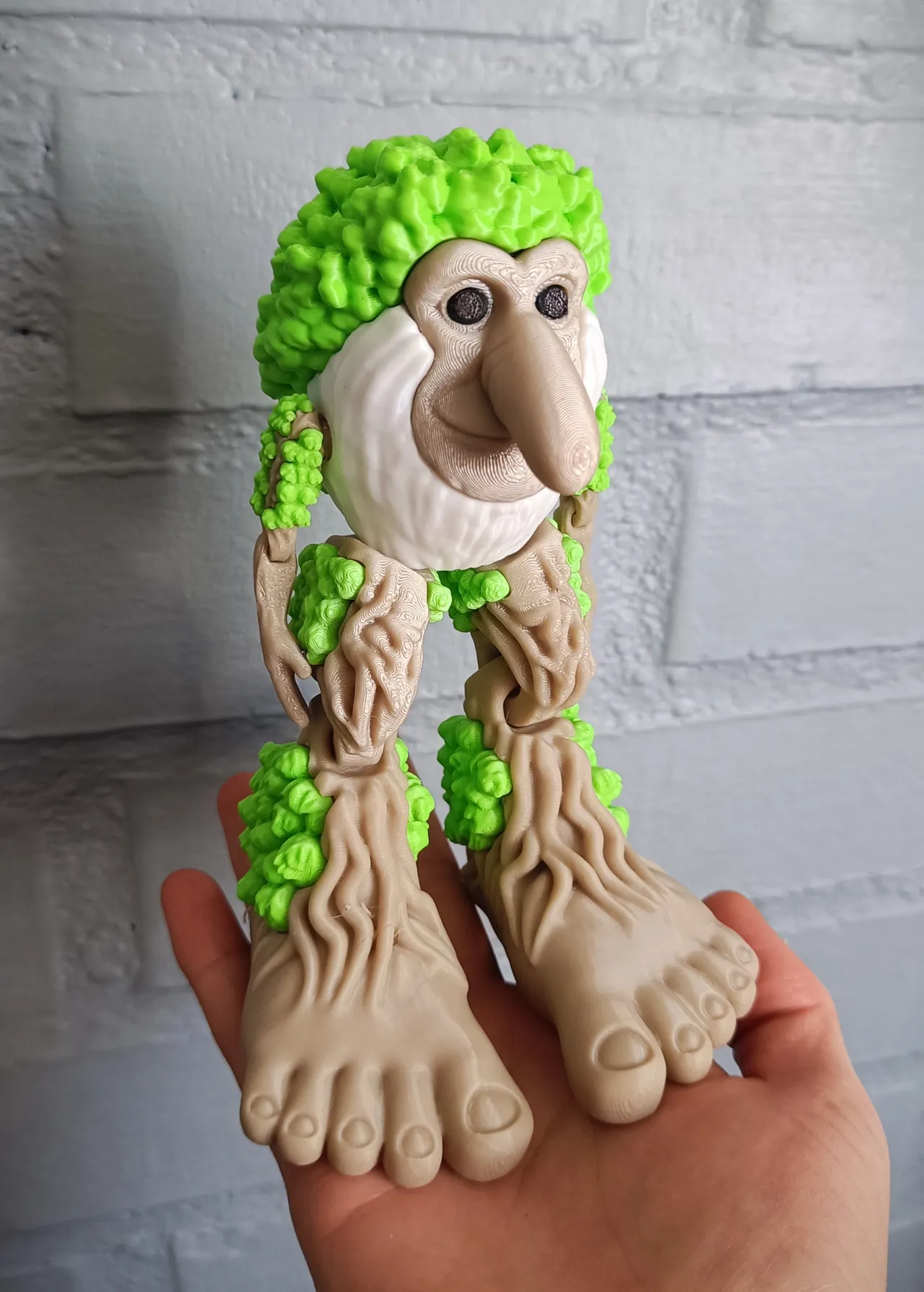 Brr brr patapim articulated toy view 2
