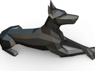 cane - dobermann da scrivania
