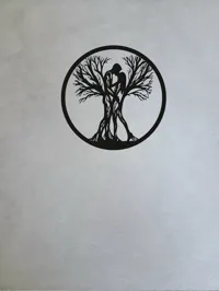 Décoration murale Le Baiser et l'Arbre de vie — photo 4