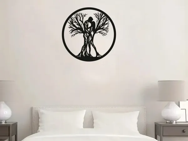 Décoration murale Le Baiser et l'Arbre de vie