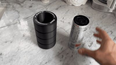 F1 Tire Can Coozies