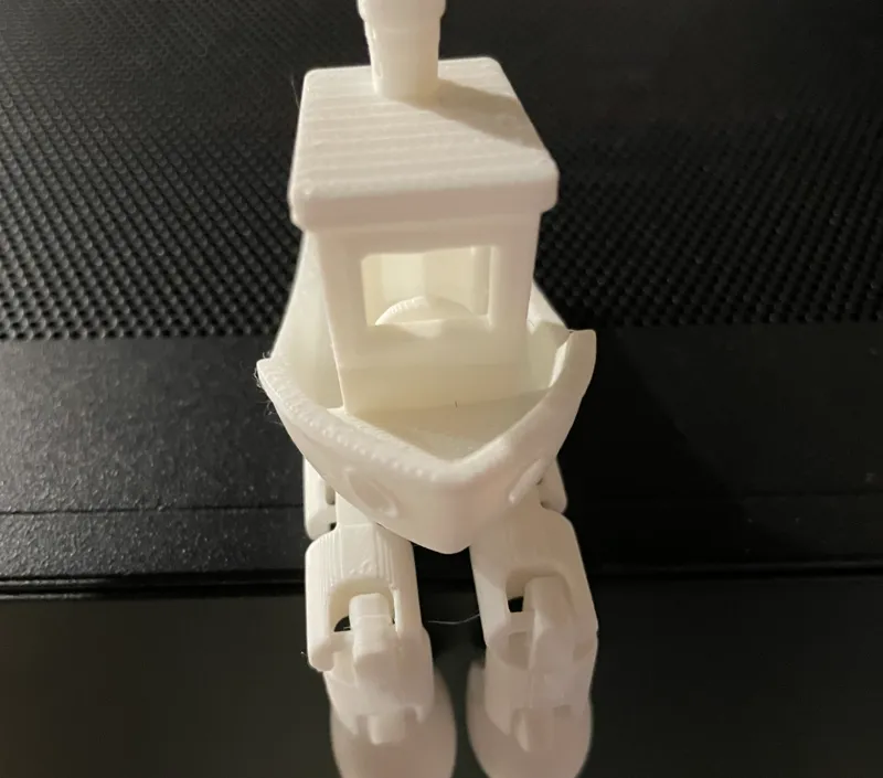 Benchy with articulated legs