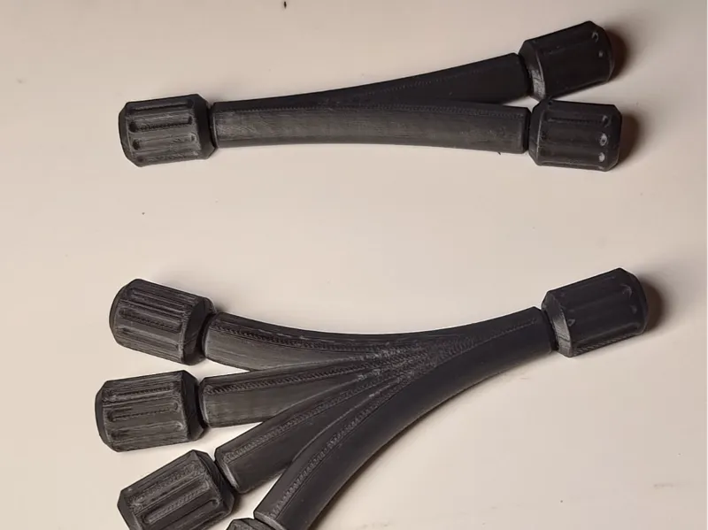 Threaded PTFE-y-splitter fully printable