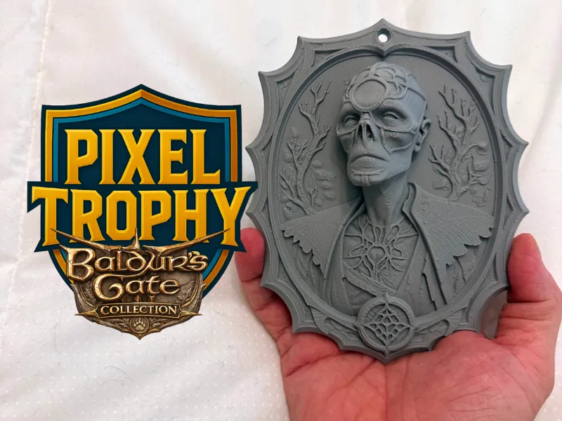 Pixel Trophy - Withers (Baldurs Gate 3)
