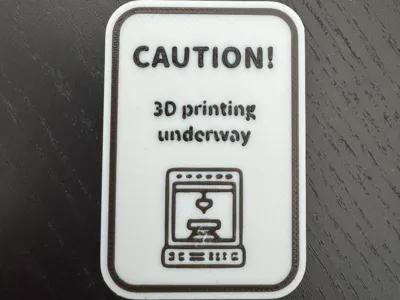 3d printing sign