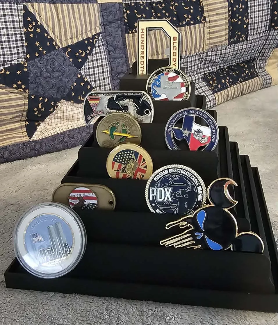 Coin Rack Pyramid Coin Display - 8 tier pyramid - Free 3D Print Model - MakerWorld