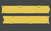 SPLIT WITH DOVETAIL 0.16mm layer, 3 walls, 50% infill
