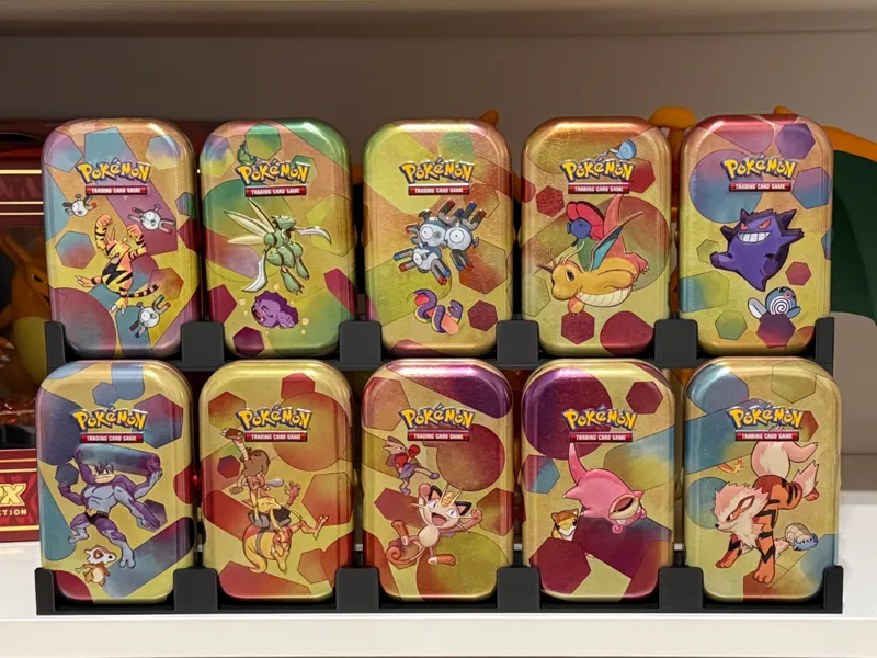 Pokémon Mini Tin Holder for 5 or 10 Tins