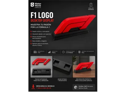 F1 Logo Desktop Display