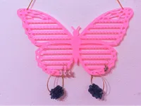 Accroche-boucles d'oreilles papillon — photo 2