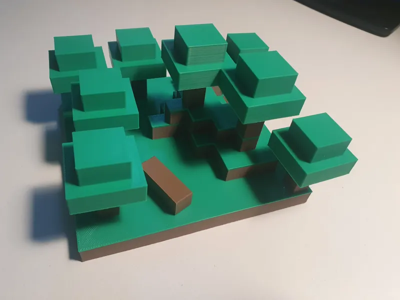 Minecraft Landschaft