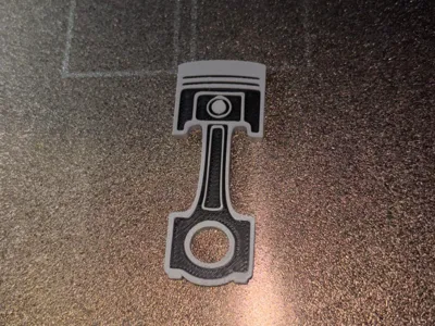 PISTON KEYCHAIN