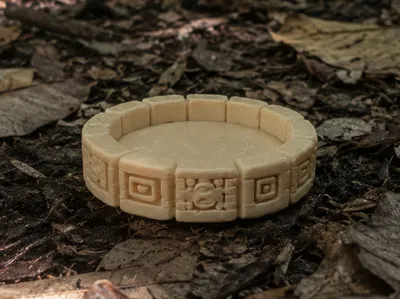 Aztec reptile bowl