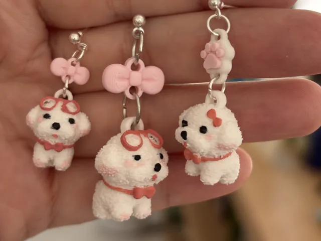 Pilot Puppy earring