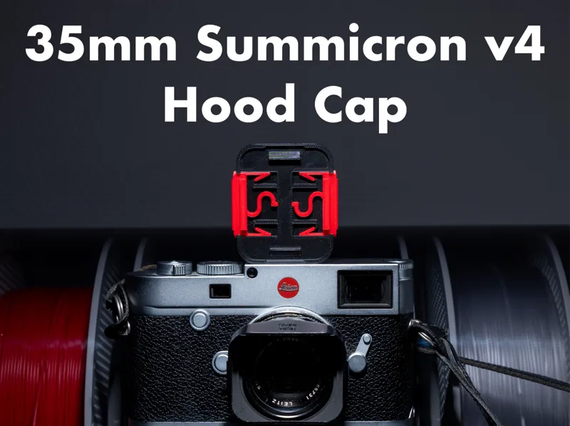 Leica 35mm Summicron v4 (King of Bokeh) Hood Cap