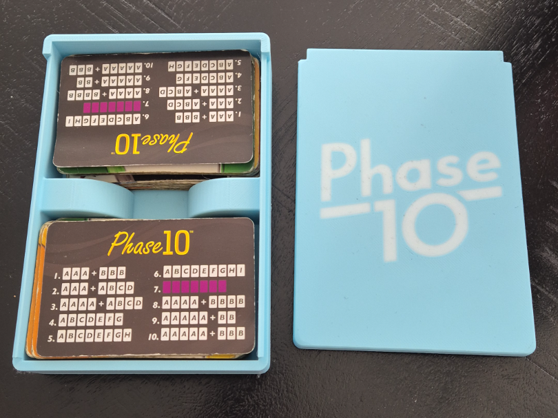Phase10 card game case