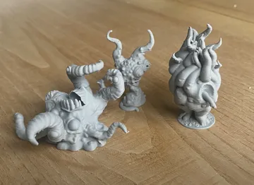 Escenografía en miniatura: Proto-Shoggoth Monster Pack – Tabletop Miniatures — vista de referencia 3
