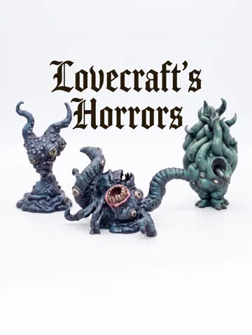 Escenografía en miniatura: Proto-Shoggoth Monster Pack – Tabletop Miniatures — vista de referencia 2