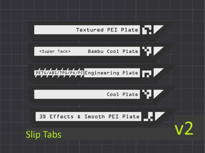 H2D Generic Plate v2 QR/ArUco Tag