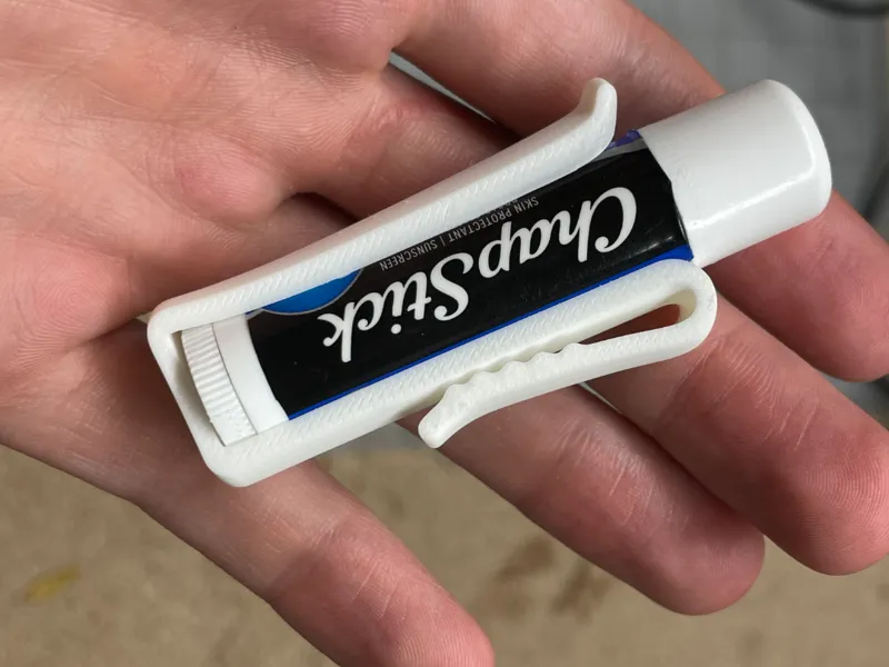 ChapClip Original -- Chapstick holder clip