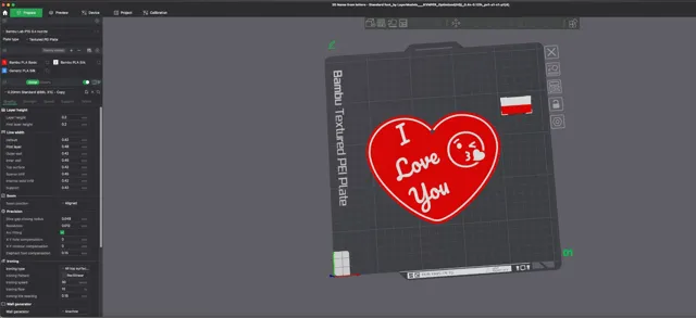 I Love You Sign/ Keychain/ Earring