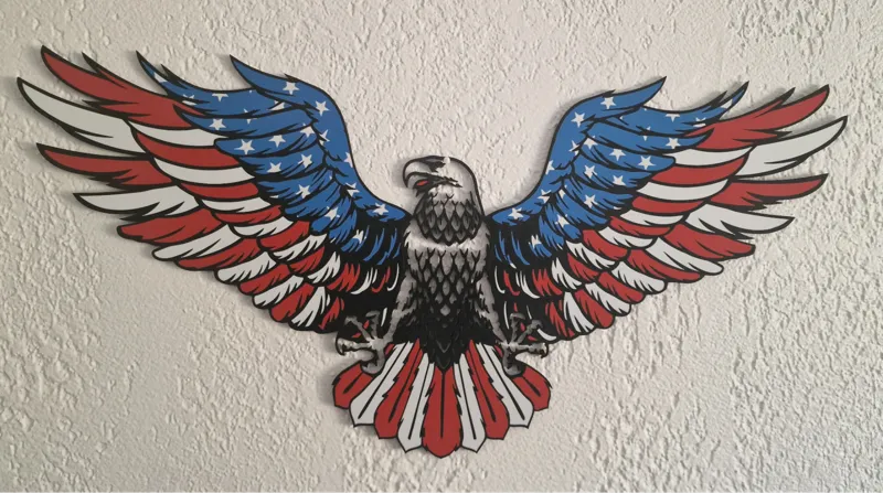 aigle americain wall art