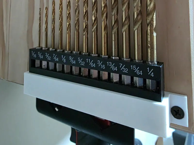 Wall Holder Mount for COMOWARE 13 Drill Bits Set