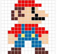 Pixel Mario Puzzle