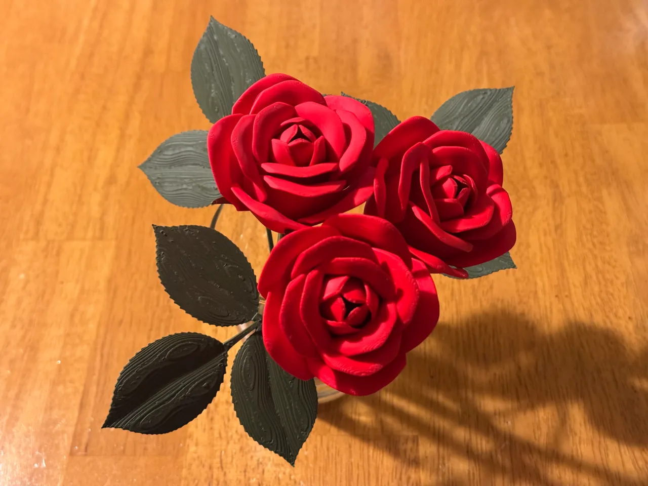 roses with 5 types of stem ( no support ) view 2