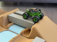 5. River Crossing 1 - 40 Foot Containers Monster Truck Track