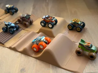 1:64 Scale Monster Truck Track - Over 20 Sections