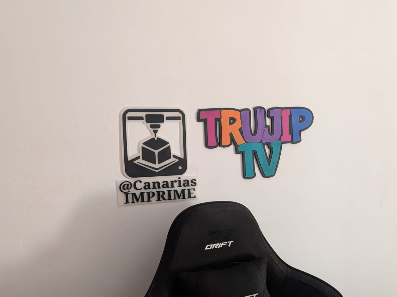 LOGO IMPRESORA 3D PARA PARED DECORACION