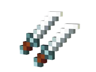 Minecraft Dungeons Dagger prototyp
