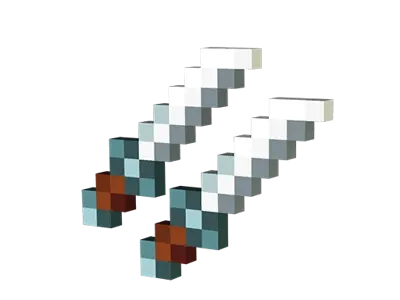 Minecraft Dungeons Dagger prototyp