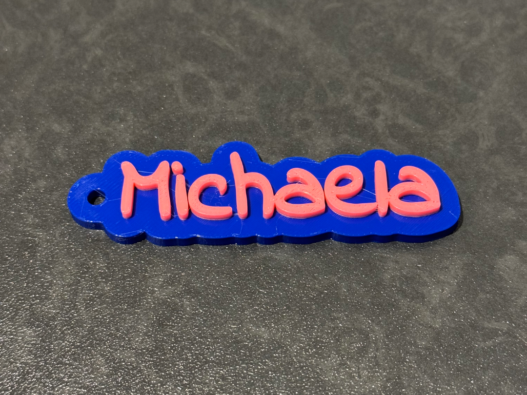 Keychain Michaela - Portachiavi Michaela