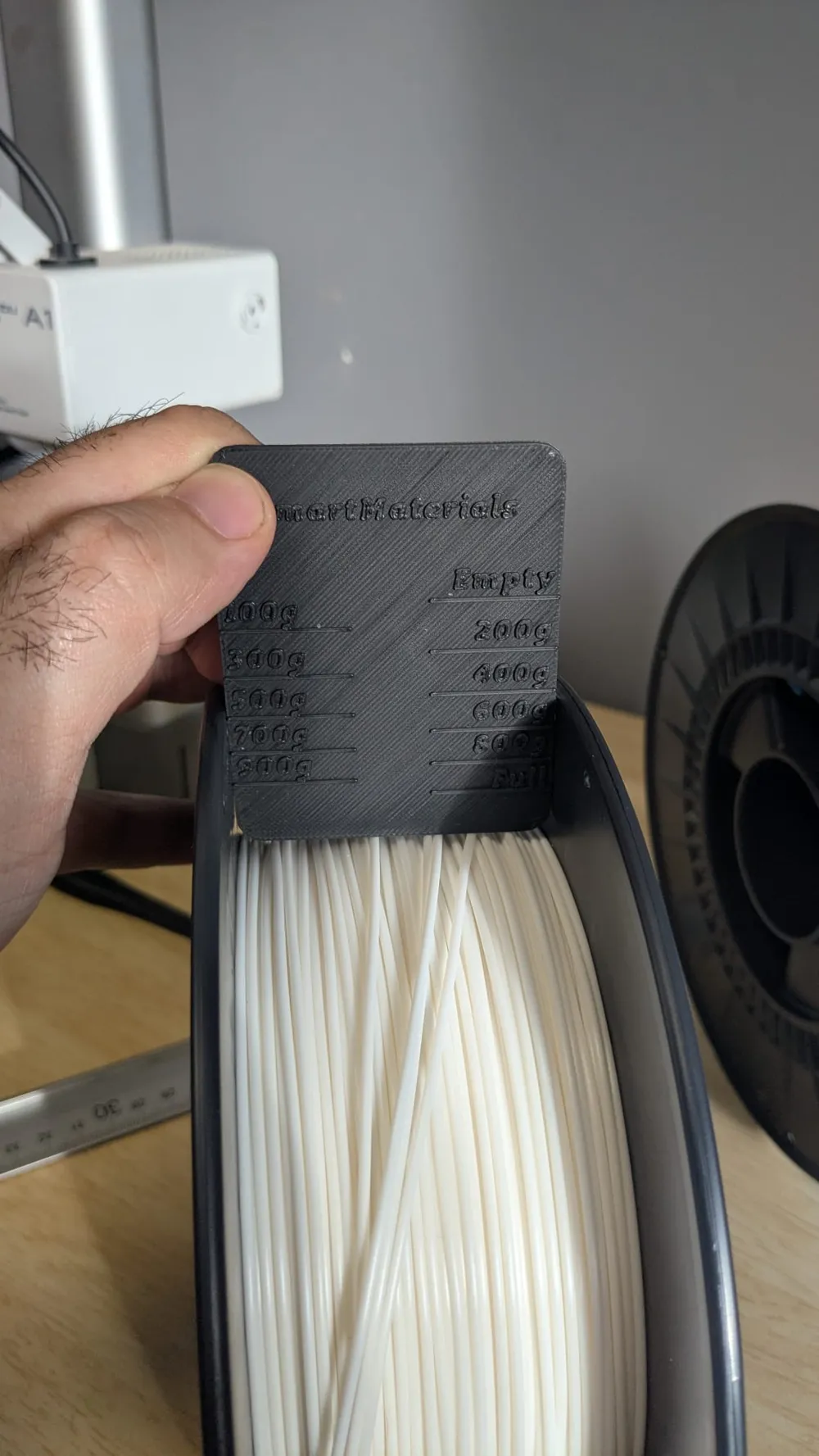 Filament Ruler Parametric Filament Ruler ~15 minutes print by EduMakerWorld: Download ...