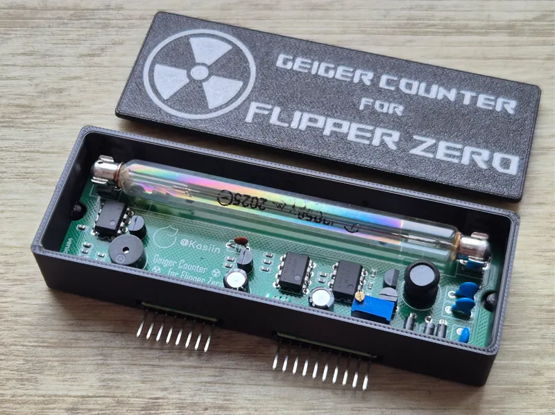 Kasiin Geiger Counter for Flipper Zero ver1 case
