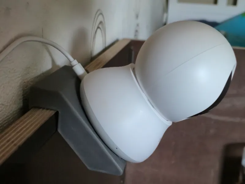 blurams camera 45° panel mount screwless 