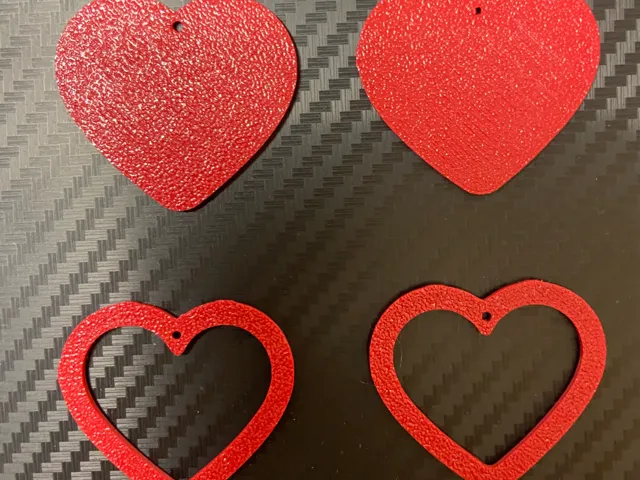 Heart earrings