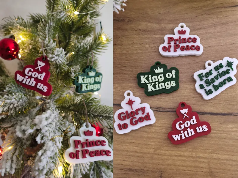 Christian Christmas Ornaments