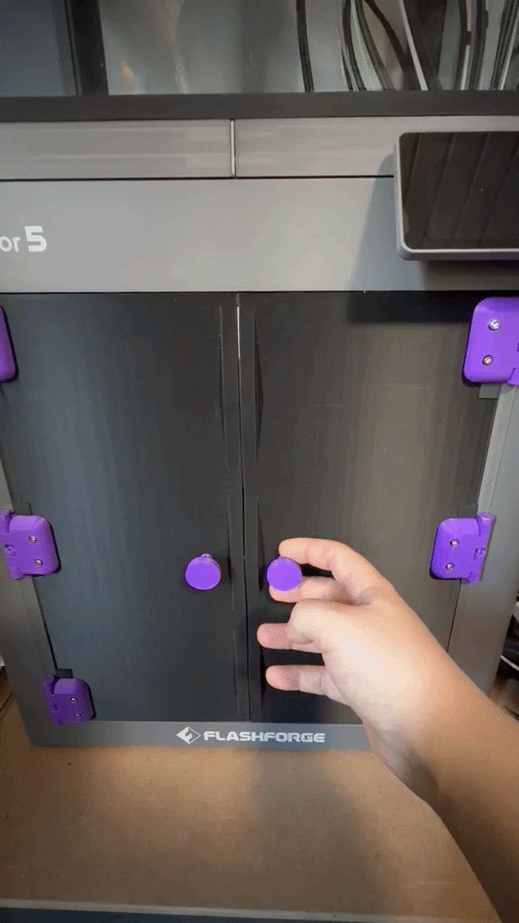 Flashforge Creator 5 Front panel V2 (magnetic)