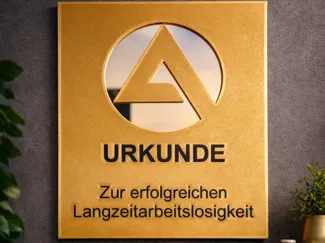 FUN Bild - Urkunde vom Arbeitsamt