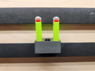 French Cleat Lighter Holder