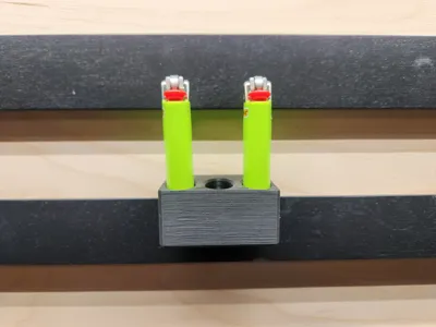 French Cleat Lighter Holder