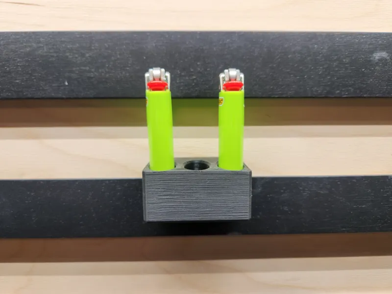 French Cleat Lighter Holder